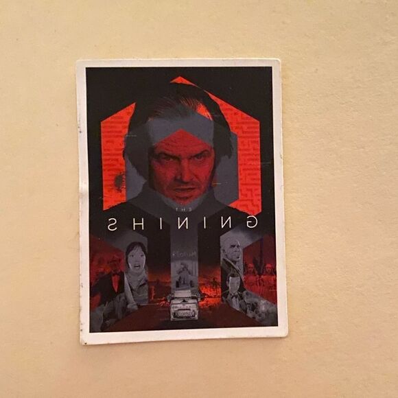 THE SHINING Sticker Pack of 2 Evil Twins + Here’s Johnny NEW Rare Collectible - Picture 2 of 14